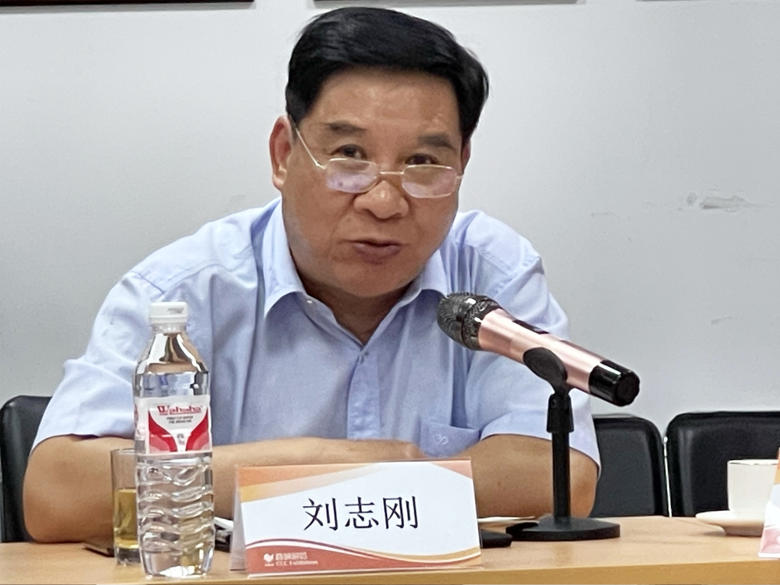 浙江省會展行業協會會長劉志剛發言